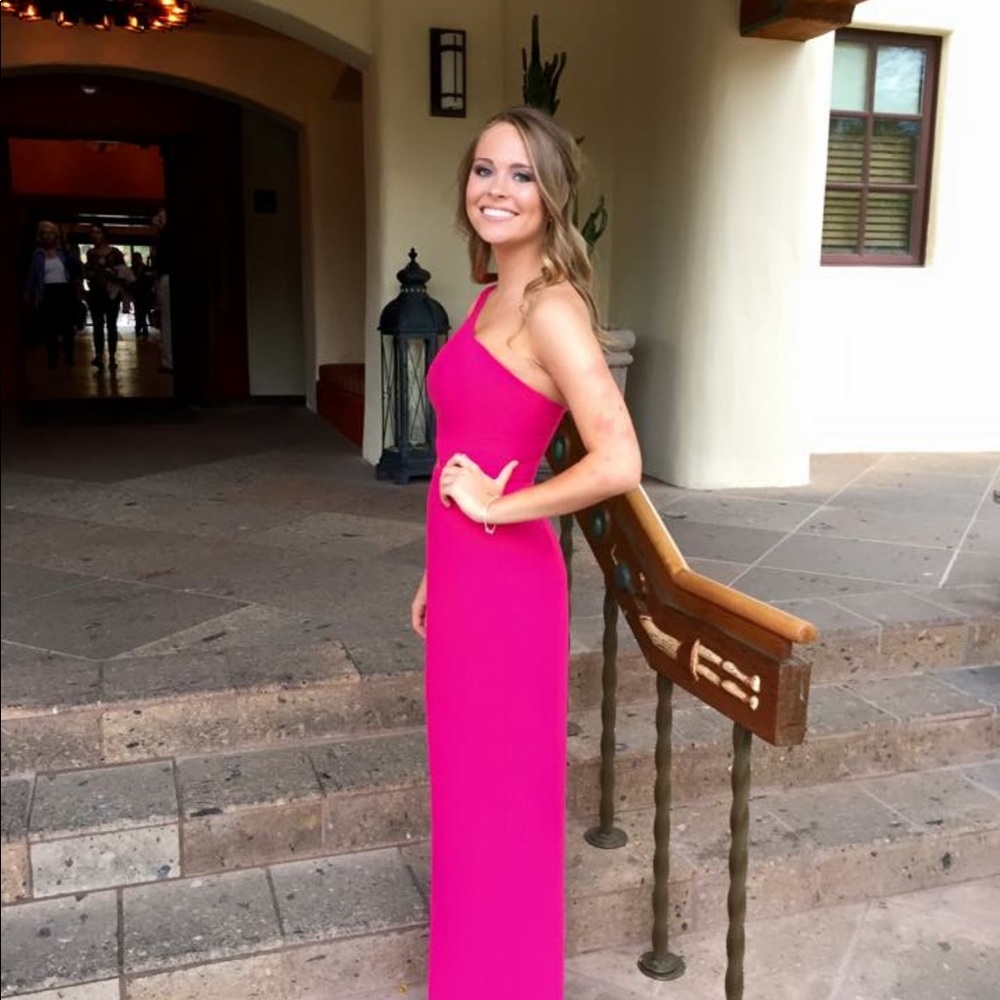 BCBG pink gown - Picture 2 of 2